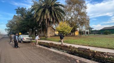 El municipio avanza con obras en diferentes puntos de la ciudad