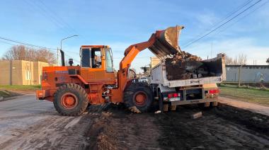 Obras en Roque Pérez: bacheo, nuevo estacionamiento y mejoras en la terminal