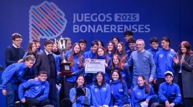 Roque Pérez dijo presente en el lanzamiento de los Juegos Bonaerenses 2025