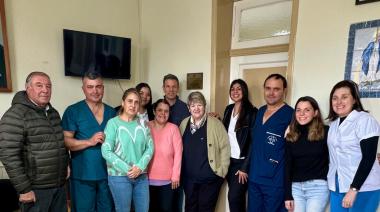 Carlos Beguerie celebró los 82 años de su Sala de Primeros Auxilios con un emotivo homenaje a Sonia Fernández