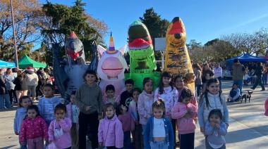 Gran festejo del Día de las Infancias en Roque Pérez y Carlos Beguerie