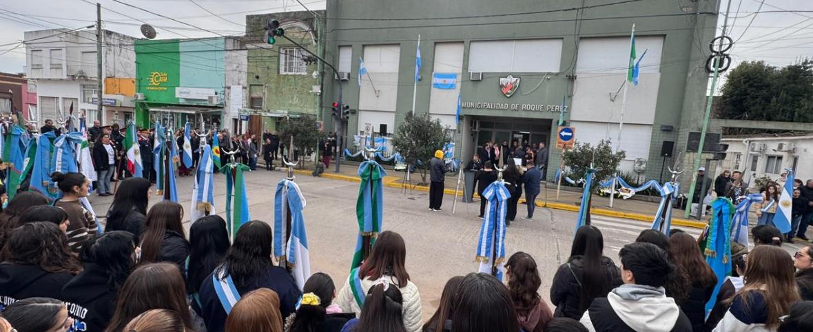 Roque Pérez celebró sus 113 años de autonomía municipal