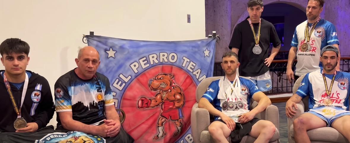 El Perro Team logró 11 medallas y 2 títulos mundiales en Colombia