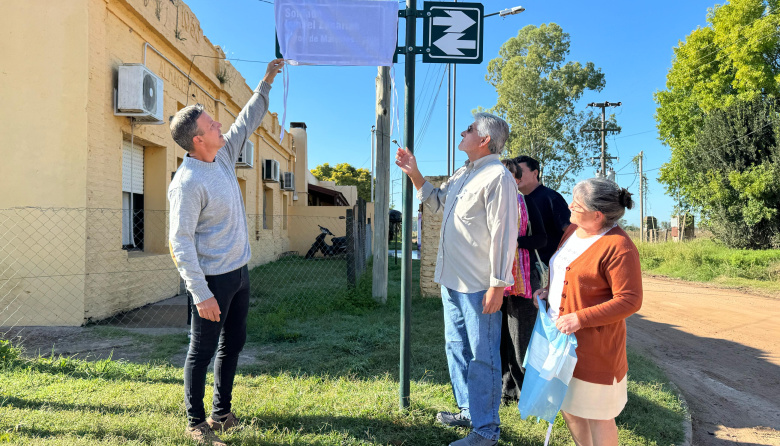 Roque Pérez inmortaliza en sus calles a sus héroes de Malvinas