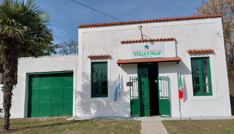 La Sociedad Italiana “Stella d´Italia” se viste de fiesta