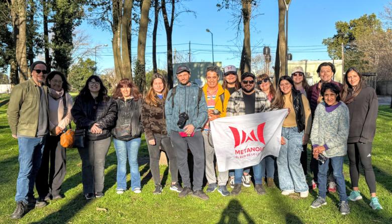 Roque Pérez vivió una nueva salida fotográfica de Metanoia en la Laguna de Ratto