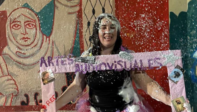 🎓Brenda Farias se recibió de Licenciada en Artes Audiovisuales en la UNLP