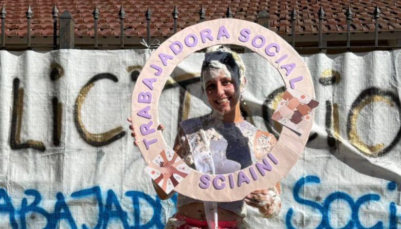 Aylen Sciaini se recibió de Trabajadora Social en el Instituto Superior de Formación Integral