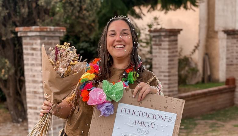 Denise Renzella se recibió de Fonoaudióloga y comienza una nueva etapa profesional