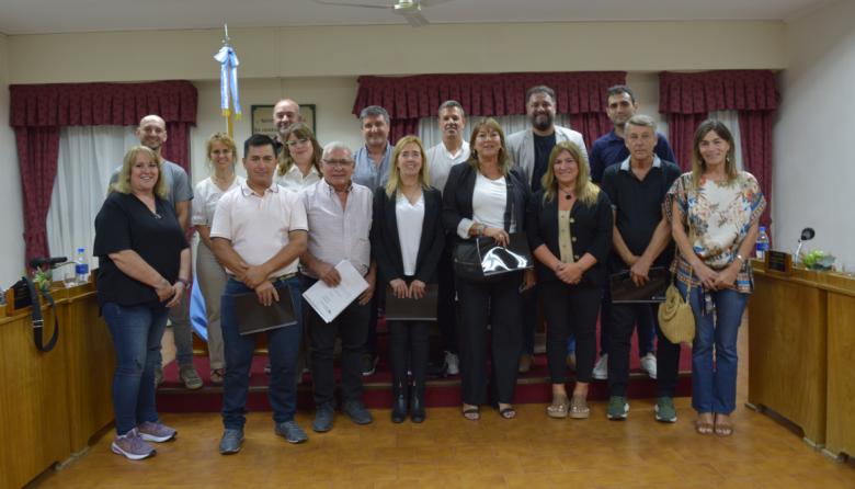 Comenzó el periodo legislativo del HCD en Roque Pérez