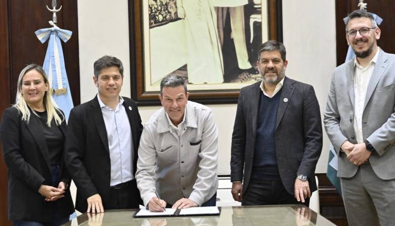 Roque Pérez incorporará maquinaria y equipamiento a través de un convenio de leasing