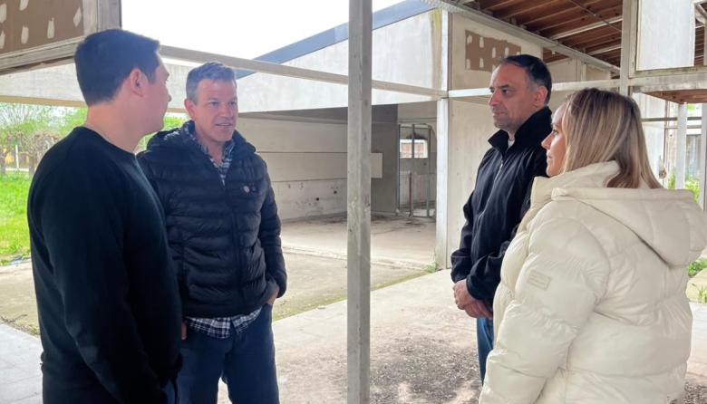 Avanzan las gestiones para el nuevo edificio de la Escuela de Educación Artística N° 1 de Roque Pérez