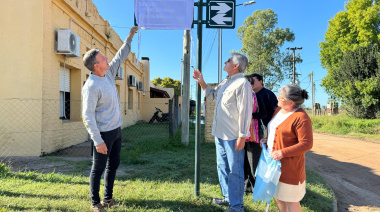 Roque Pérez inmortaliza en sus calles a sus héroes de Malvinas