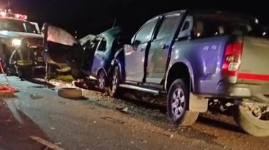 Trágico choque en Ruta 91: murieron cuatro personas, entre ellas dos menores