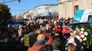 Roque Pérez brindó su último adiós a Chinchu