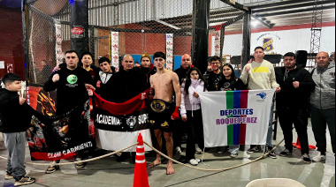Roque Pérez dijo presente en el Torneo Cannibal Fight de Cañuelas