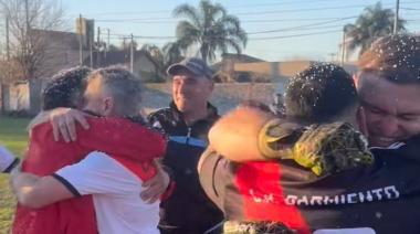 Fútbol en Roque Pérez: Sarmiento ganó la final de segunda división