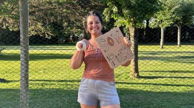 Agustina Pierantoni se recibió de puericultora en la Asociación Civil Argentina de Puericultura