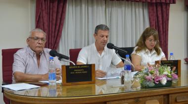 Apertura de sesiones ordinarias del HCD en Roque Pérez