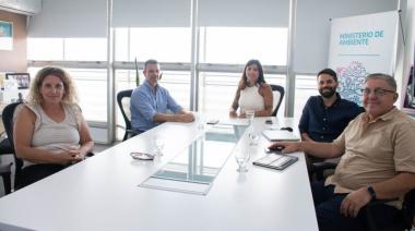 Gestiones ambientales para Roque Pérez ante el ministerio provincial