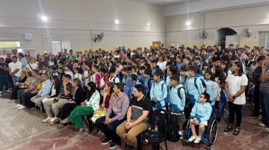 Inicio de clases con inauguraciones en Roque Pérez