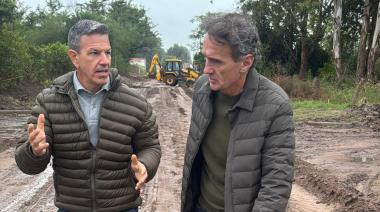 El intendente Sciaini recibió la visita del ministro Gabriel Katopodis