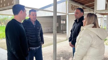Avanzan las gestiones para el nuevo edificio de la Escuela de Educación Artística N° 1 de Roque Pérez