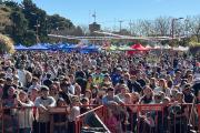 Roque Pérez festejó su 141° aniversario con desfile, artistas locales y el show de L-Gante