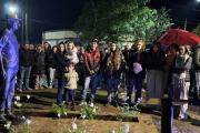 Roque Pérez recordó a Juan Carlos “Chinchu” Gasparini con la inauguración de un monumento en su honor