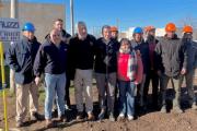 Roque Pérez inauguró la red de gas natural en el barrio La Copa