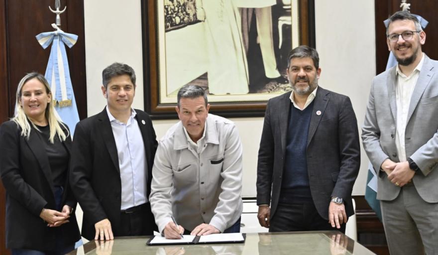 Roque Pérez incorporará maquinaria y equipamiento a través de un convenio de leasing